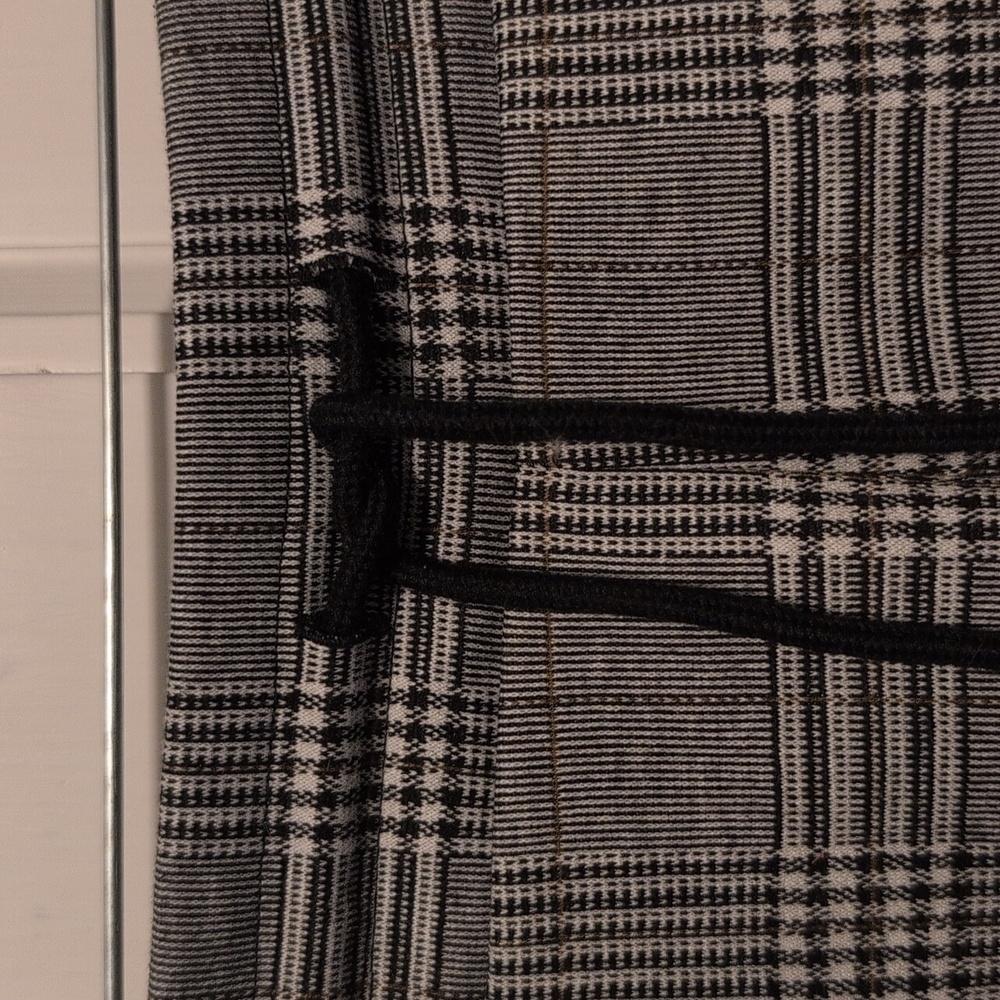 a new day Black and White Checkered  Dress Pants - Picture 2 of 3